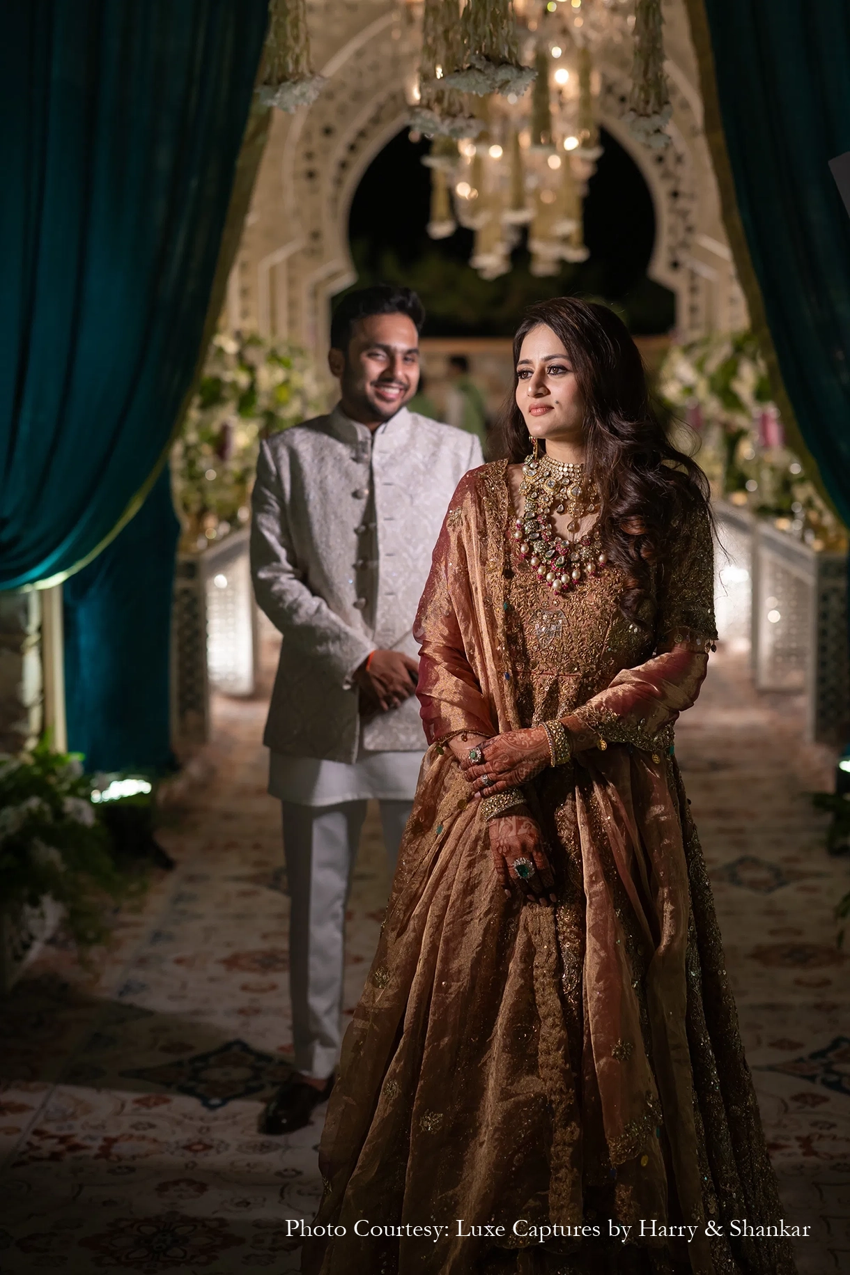 Aanchal Mehta and Vidit Jain, Taj Amer, Jaipur