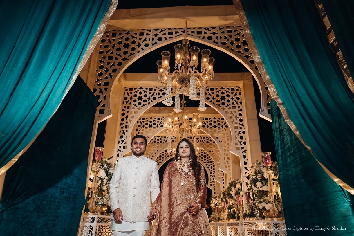 Aanchal Mehta and Vidit Jain, Taj Amer, Jaipur