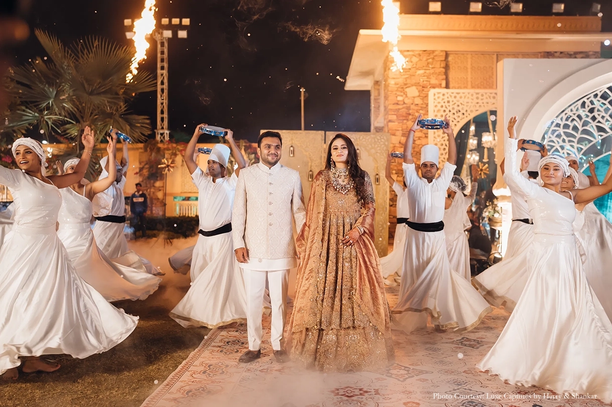 Aanchal Mehta and Vidit Jain, Taj Amer, Jaipur