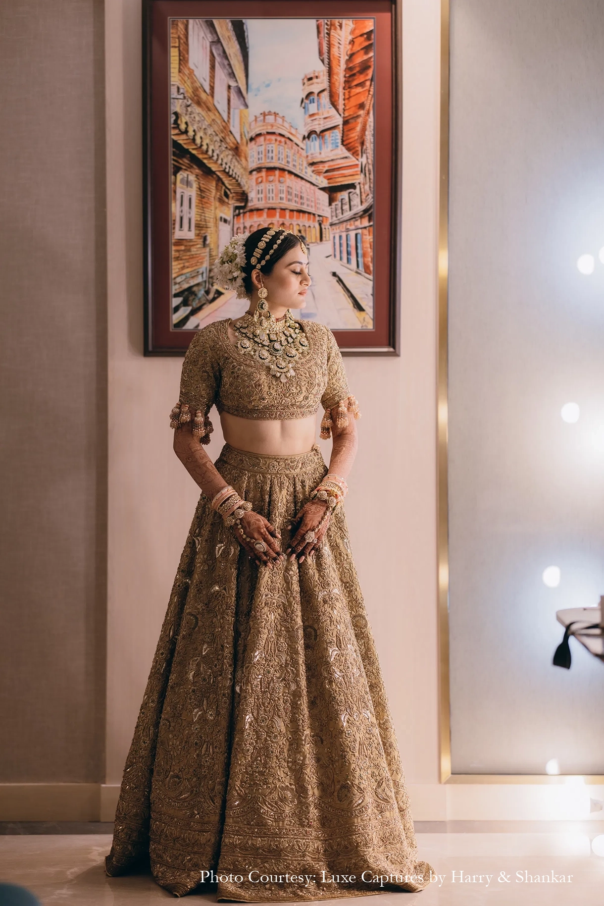 Aanchal Mehta and Vidit Jain, Taj Amer, Jaipur