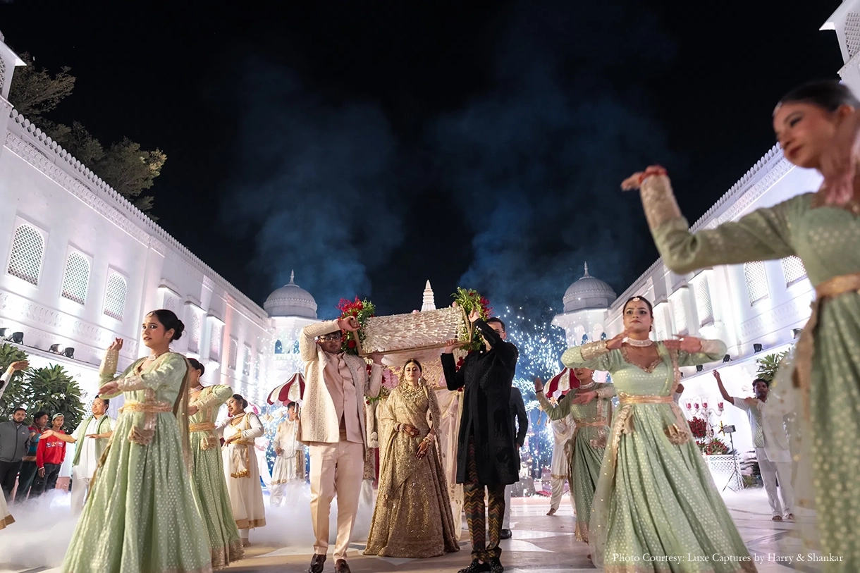 Aanchal Mehta and Vidit Jain, Taj Amer, Jaipur