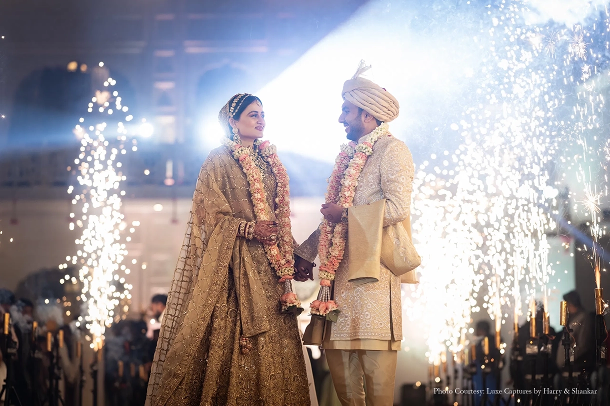 Aanchal Mehta and Vidit Jain, Taj Amer, Jaipur