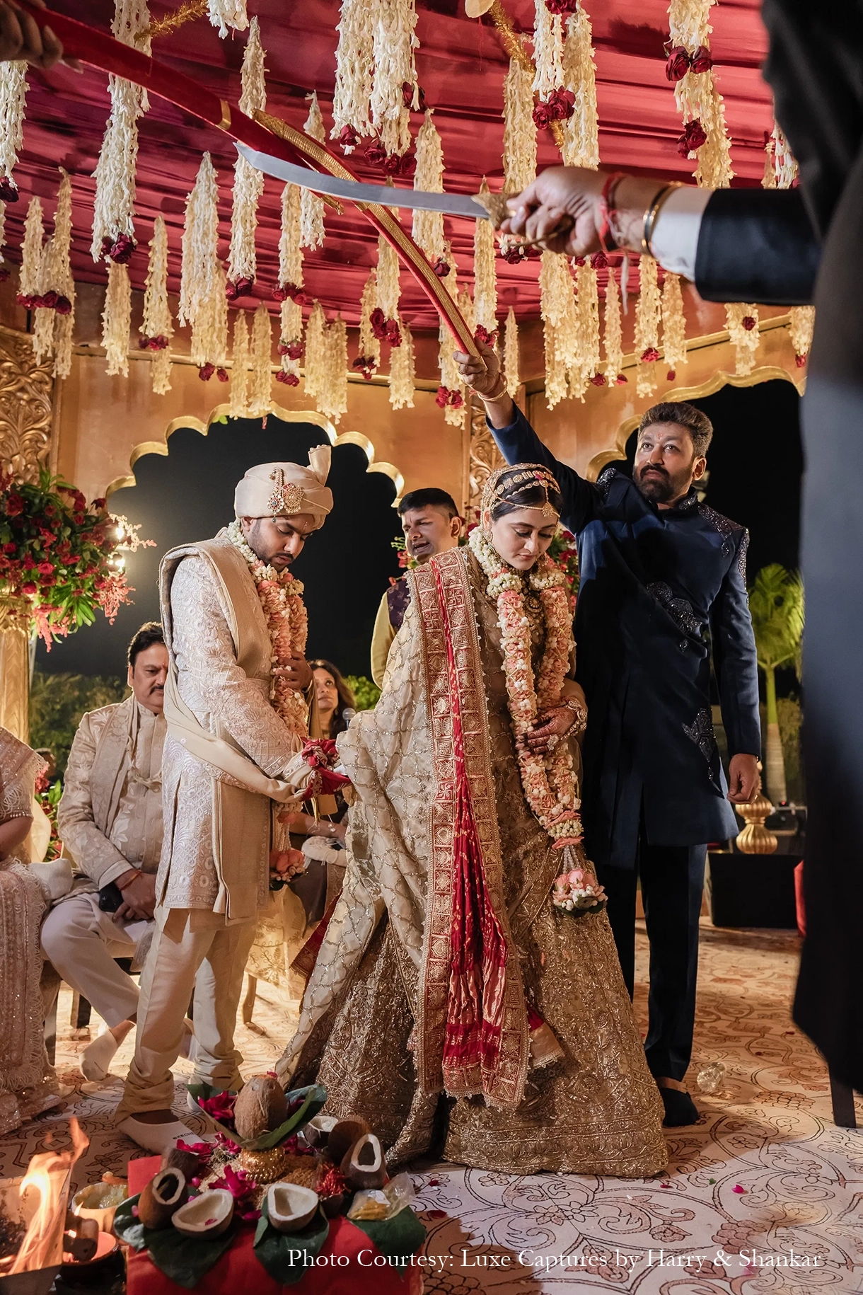 Aanchal Mehta and Vidit Jain, Taj Amer, Jaipur