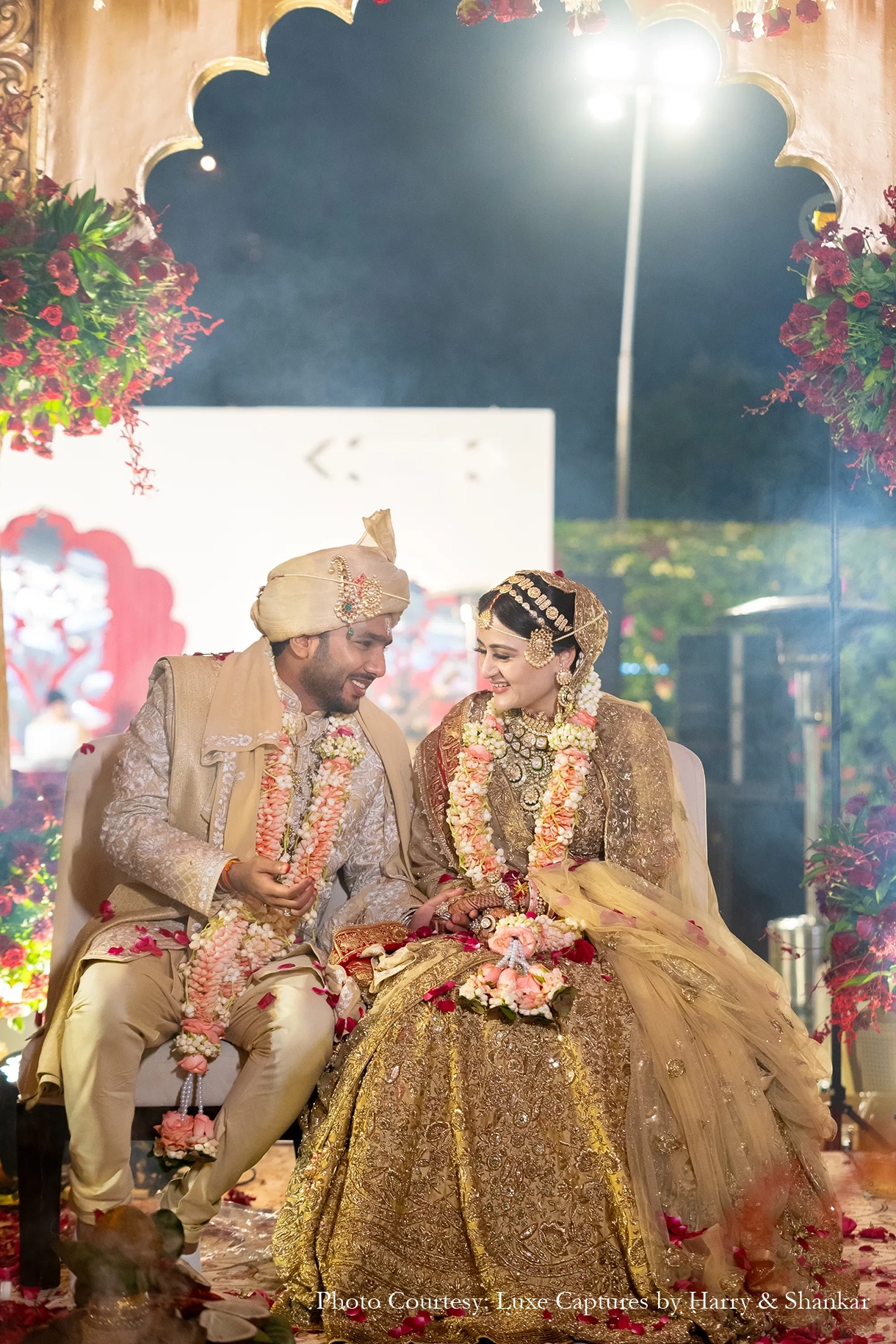 Aanchal Mehta and Vidit Jain, Taj Amer, Jaipur