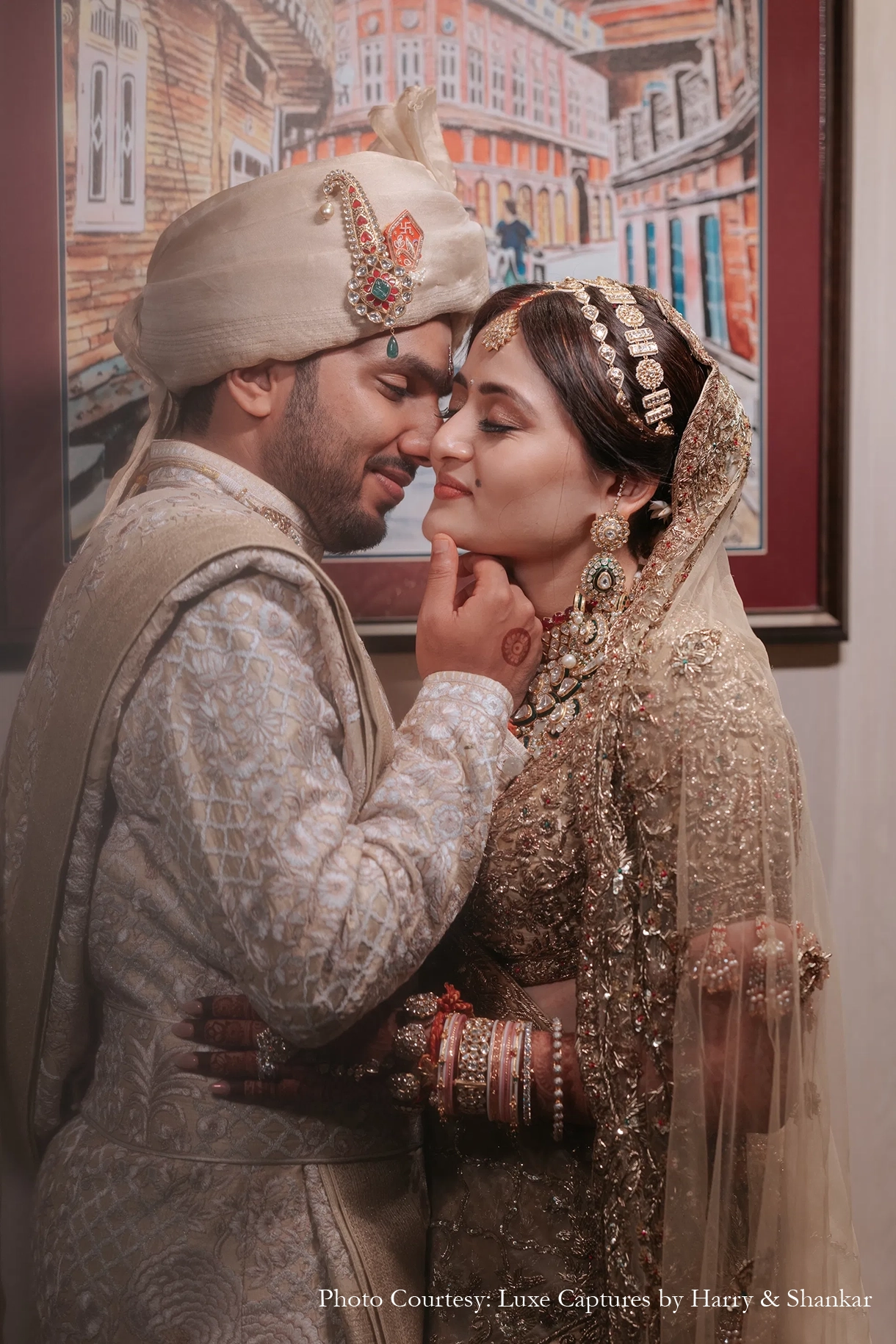 Aanchal Mehta and Vidit Jain, Taj Amer, Jaipur