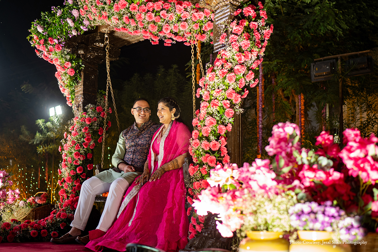 Aayushi Purohit and Keshav Parikh, Ahmedabad