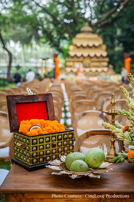 Adithya Jagdish and Deepika Rajaram, Taj Exotica Resort & Spa, Goa