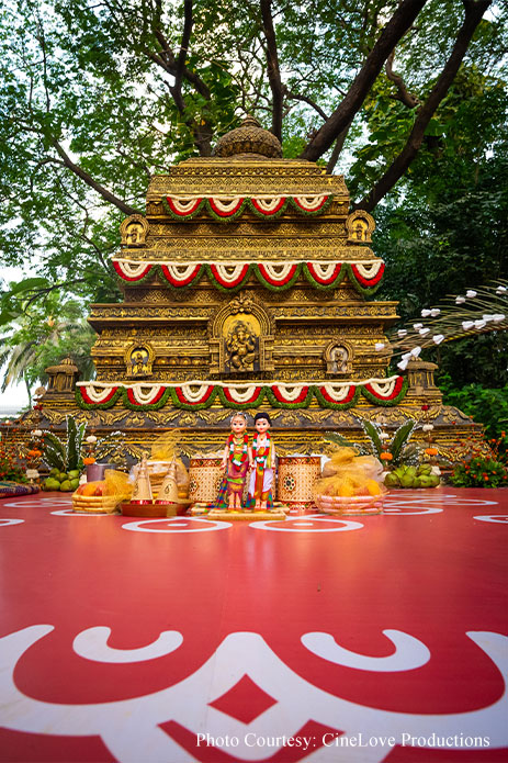 Adithya Jagdish and Deepika Rajaram, Taj Exotica Resort & Spa, Goa