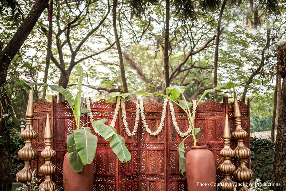 Adithya Jagdish and Deepika Rajaram, Taj Exotica Resort & Spa, Goa