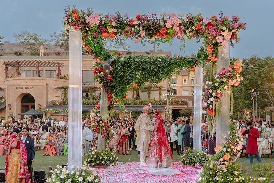 Aditi Kabra and Siddharth Mundana Gupta, Della Resorts, Lonavala