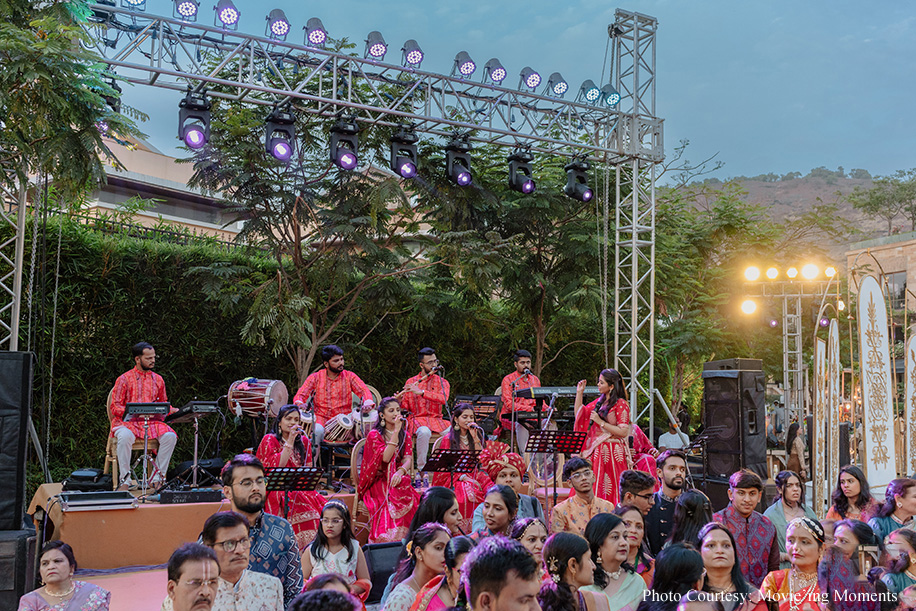 Aditi Kabra and Siddharth Mundana Gupta, Della Resorts, Lonavala