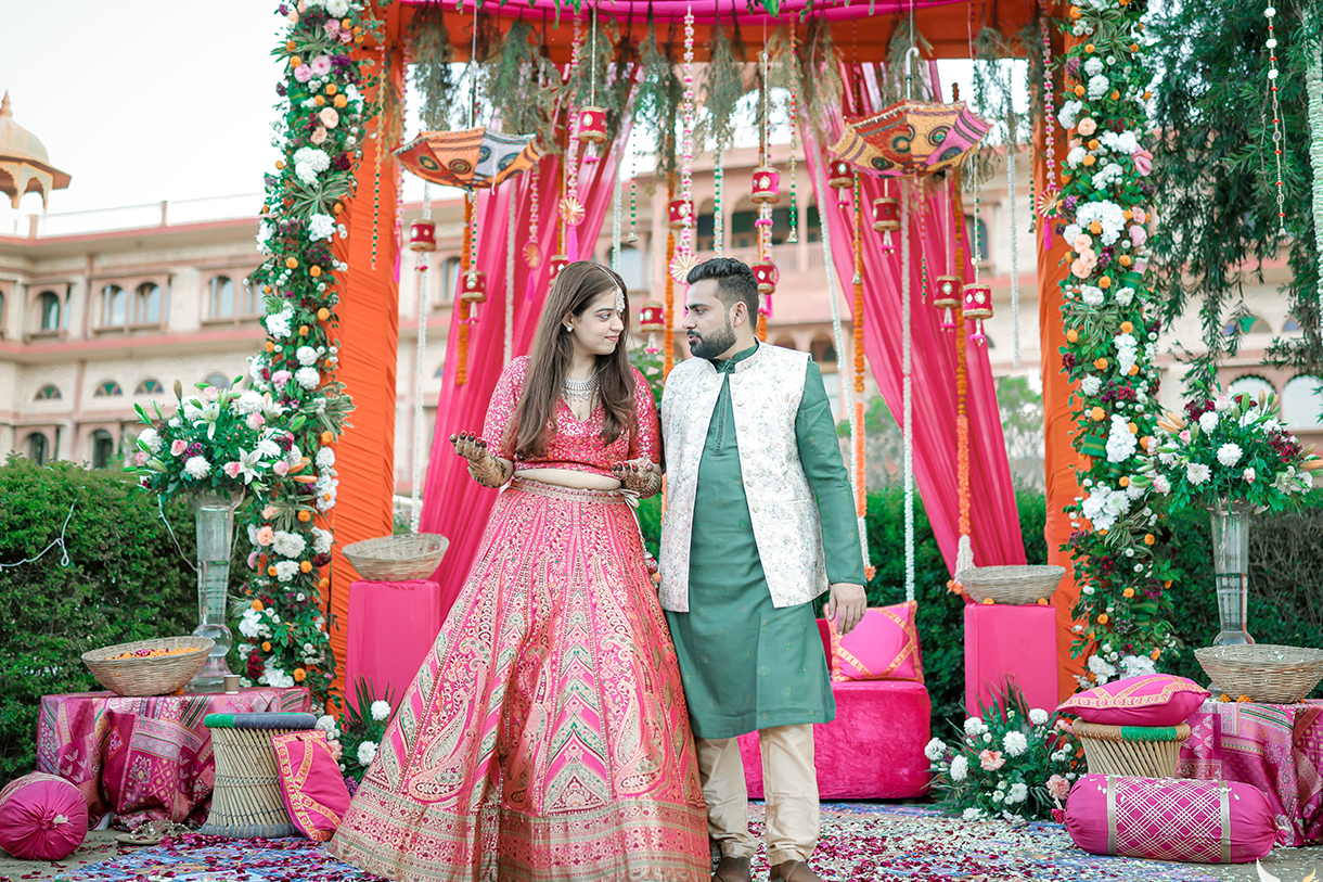 Advaita and Akshay Tiwari, Dausa