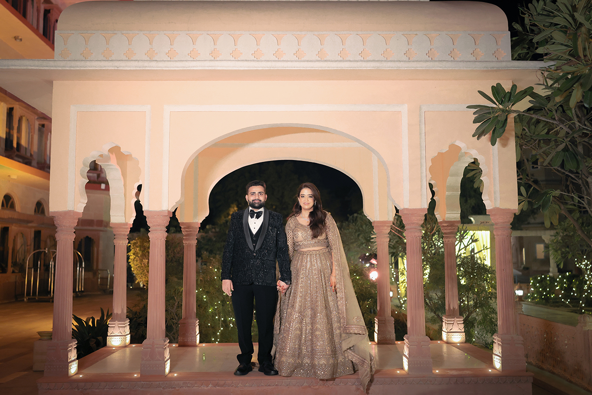 Advaita and Akshay Tiwari, Dausa