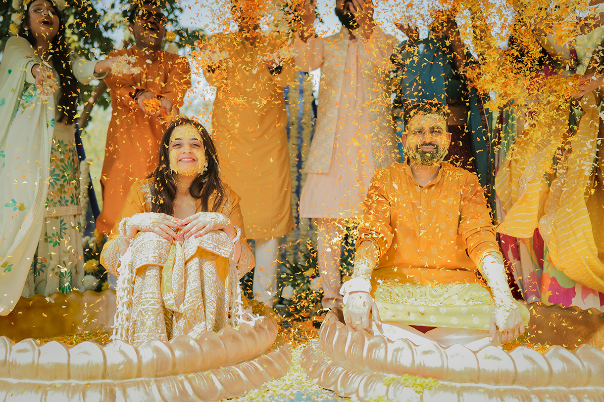 Advaita and Akshay Tiwari, Dausa