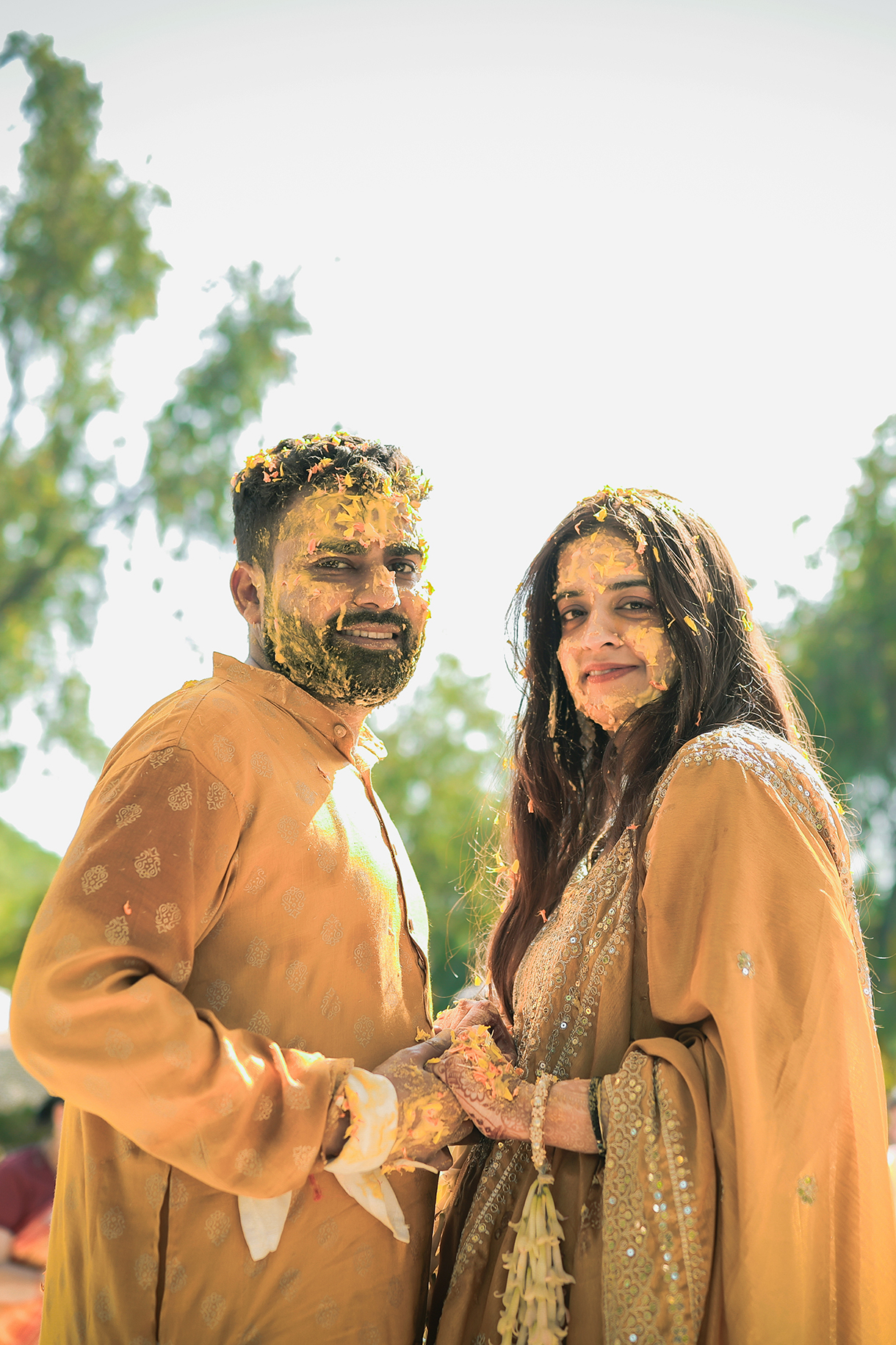 Advaita and Akshay Tiwari, Dausa