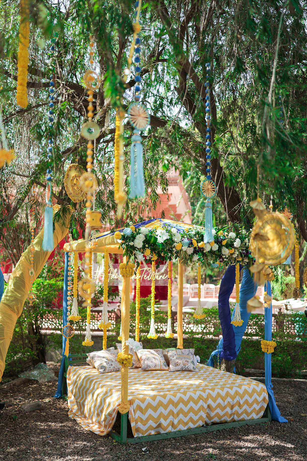 Advaita and Akshay Tiwari, Dausa