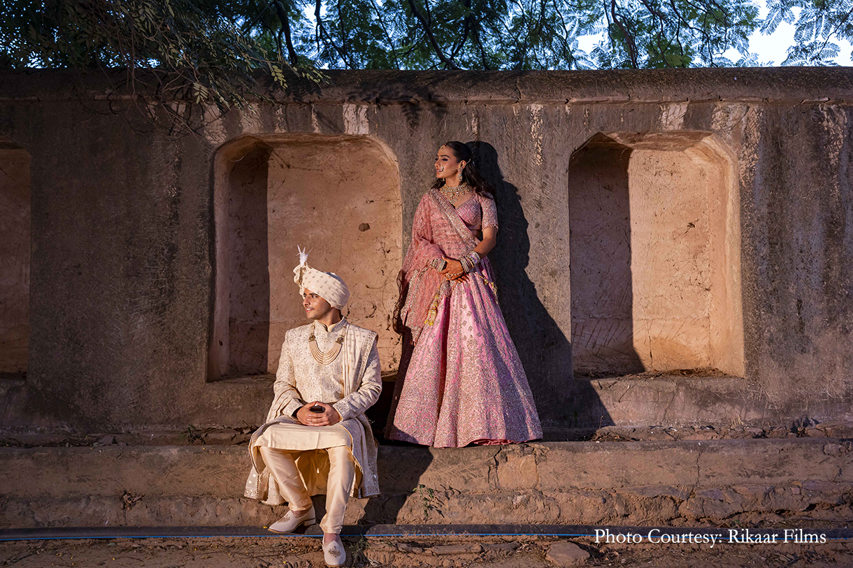 Ananya Singh and Mayank Saxena, Jaipur