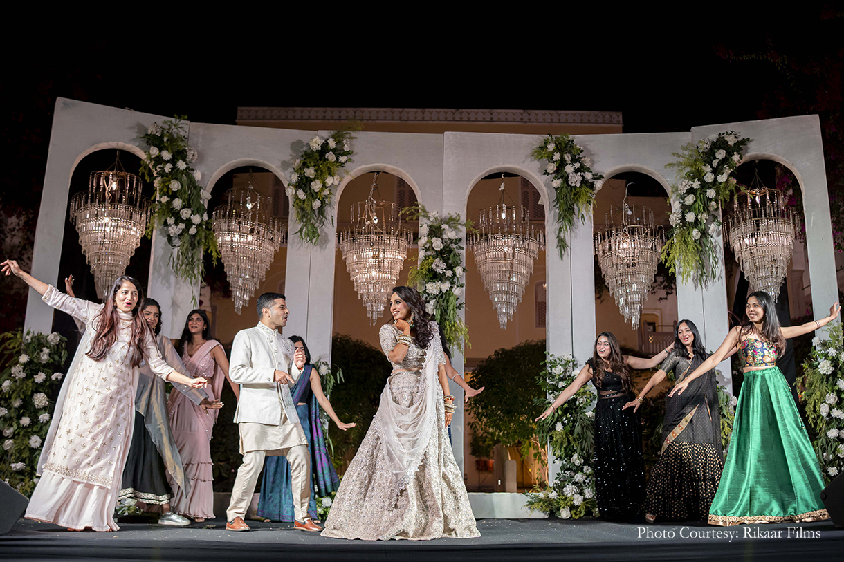 Ananya Singh and Mayank Saxena, Jaipur