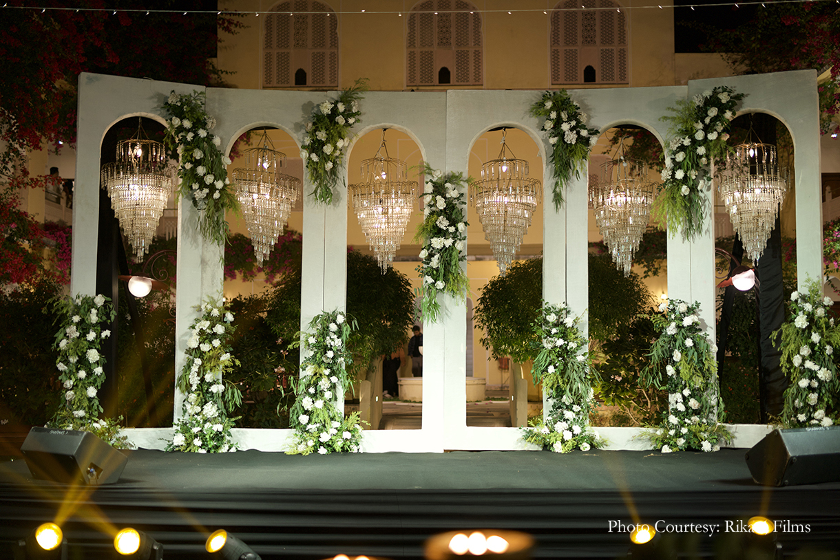 Ananya Singh and Mayank Saxena, Jaipur