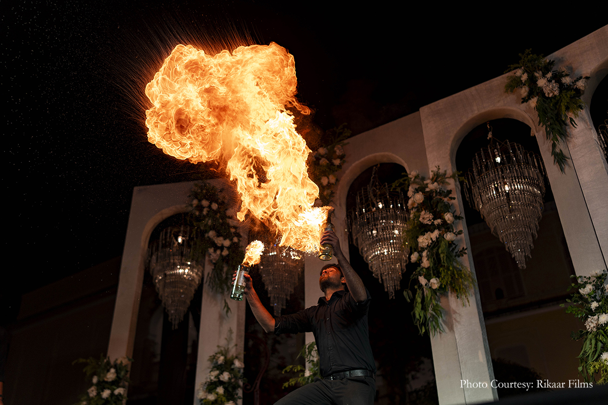 Ananya Singh and Mayank Saxena, Jaipur