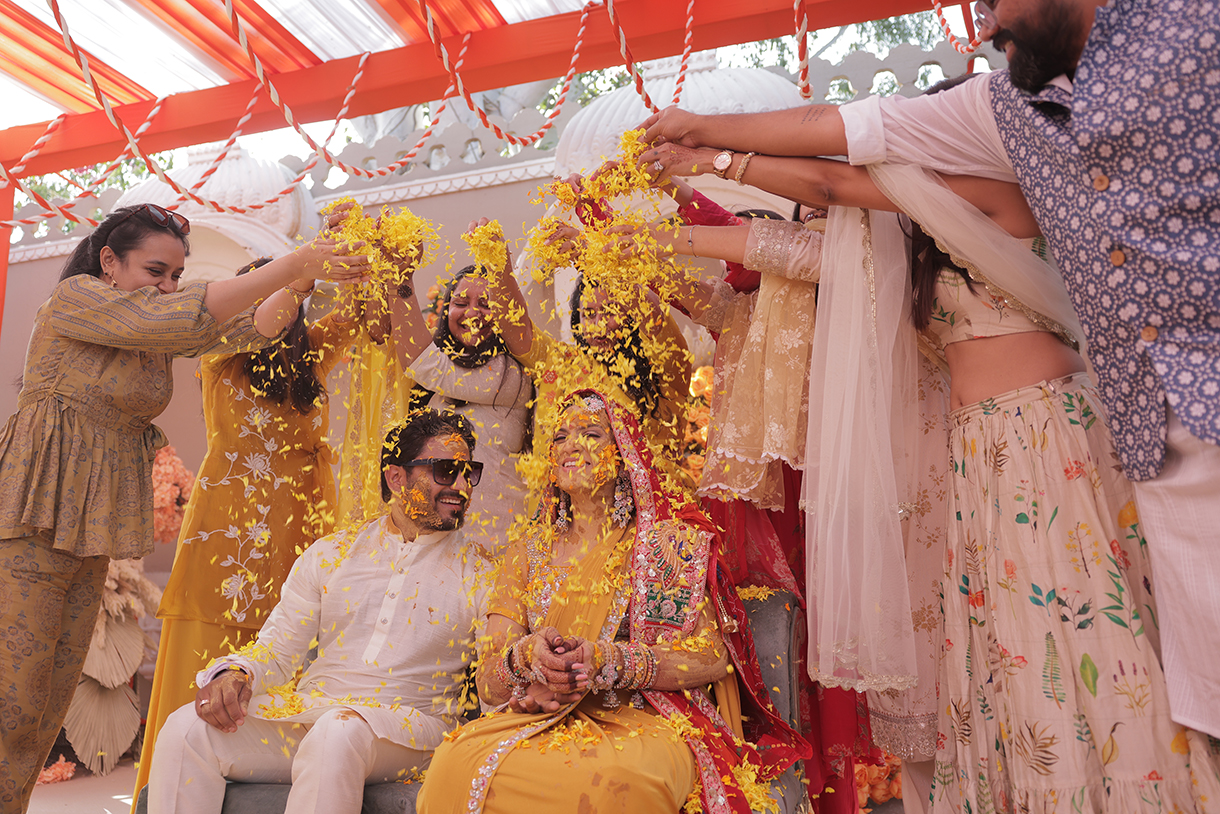 Anisha Nath and Tushar Chittransh, Udaipur