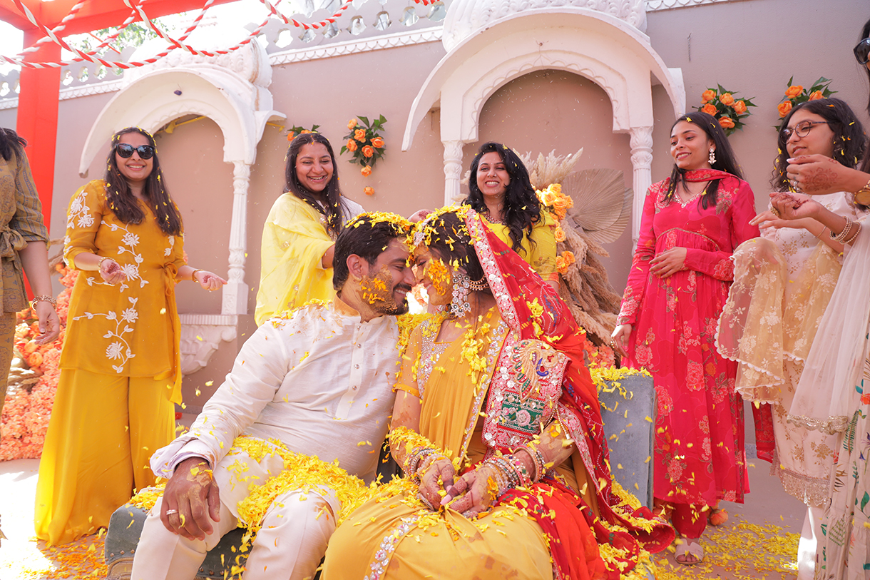 Anisha Nath and Tushar Chittransh, Udaipur