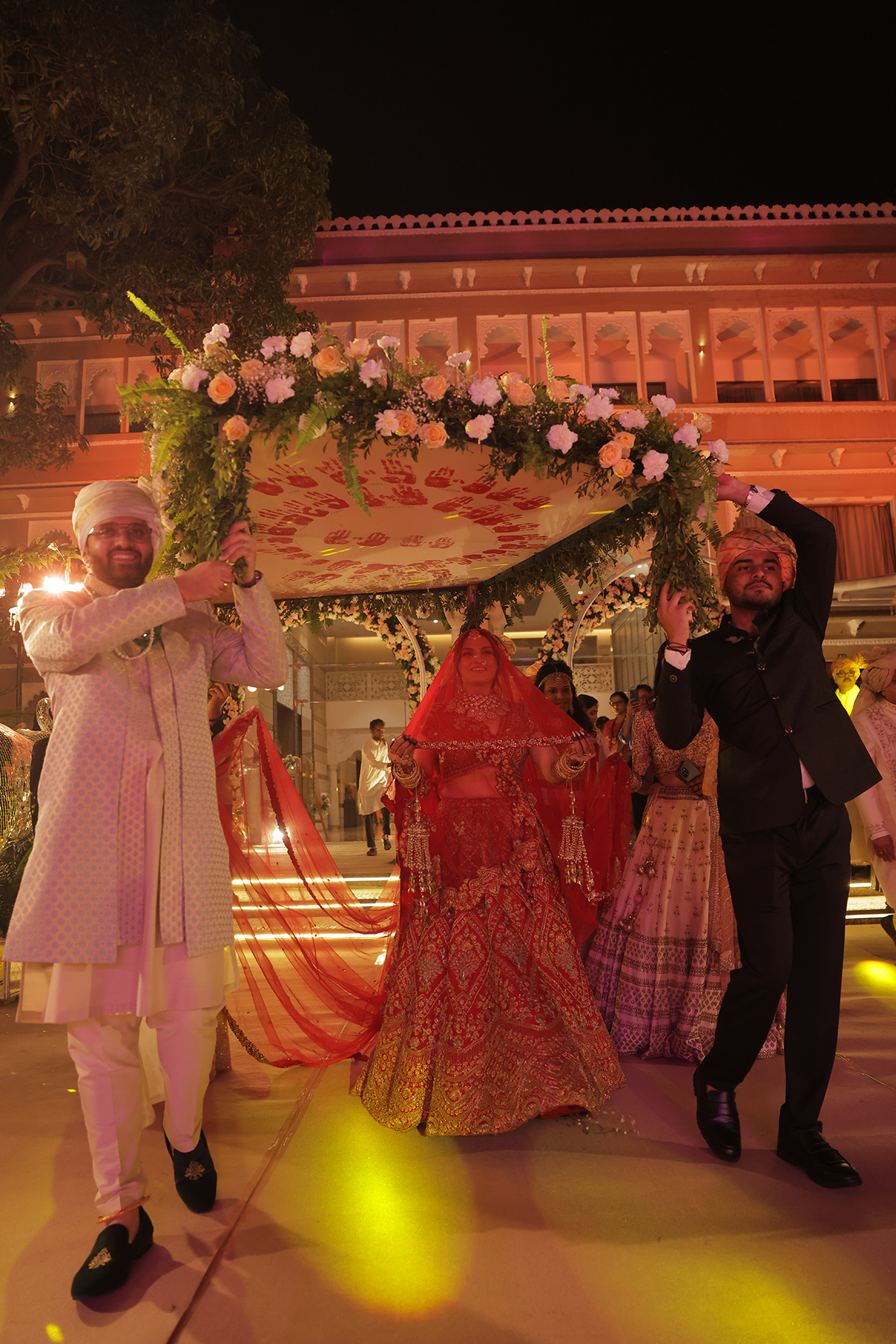 Anisha Nath and Tushar Chittransh, Udaipur