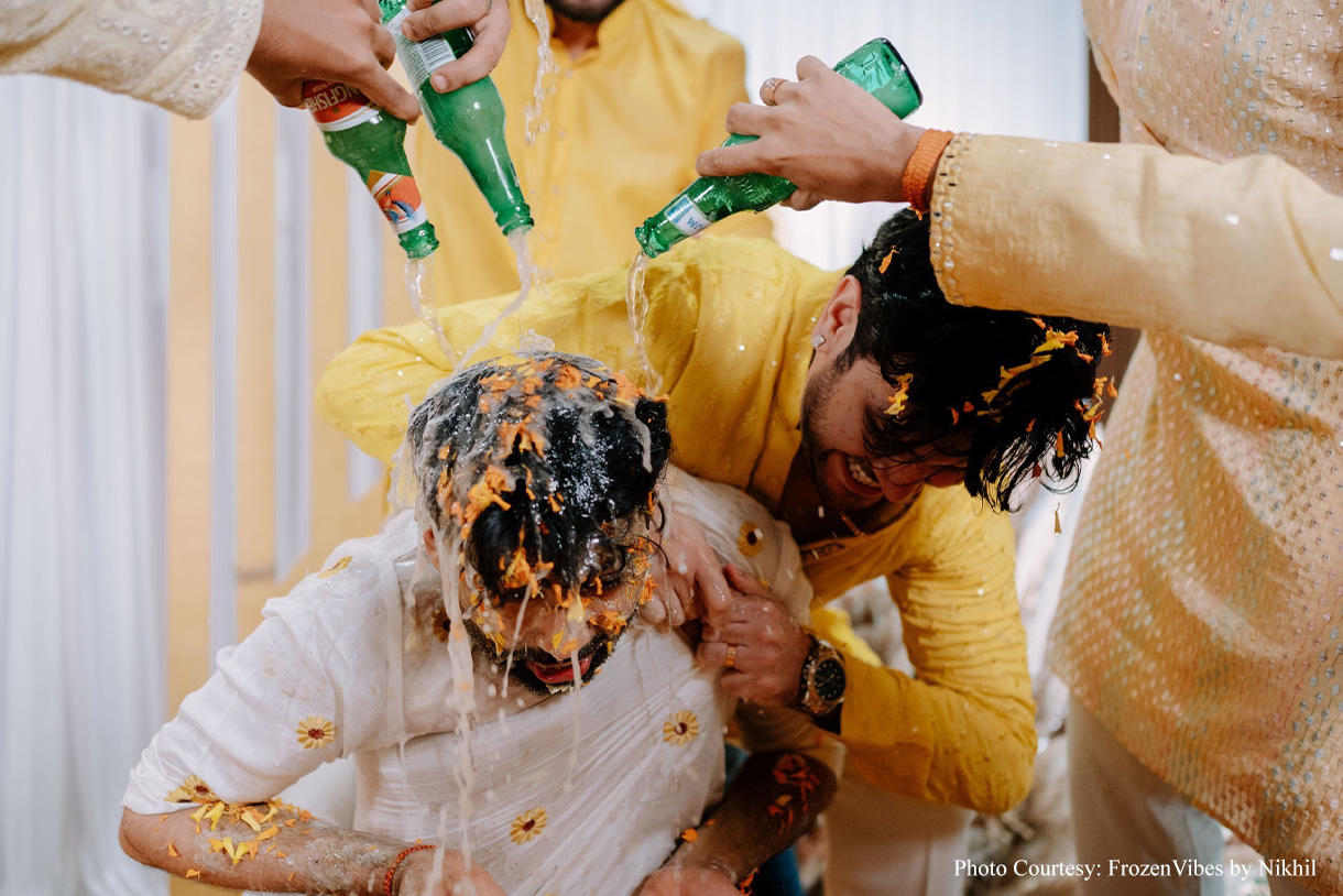 Anushka and Himanshu, Hotel Sea Princess, Mumbai