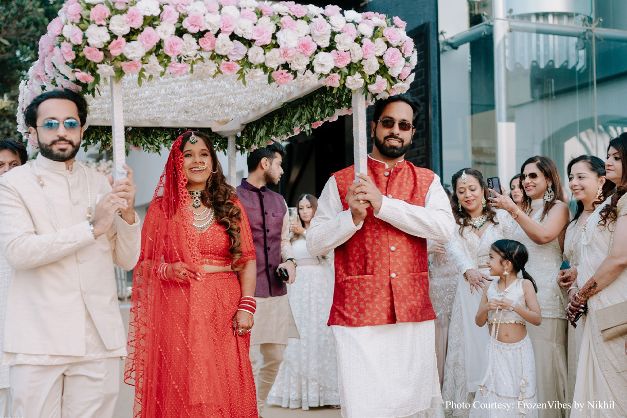 Anushka and Himanshu, Hotel Sea Princess, Mumbai