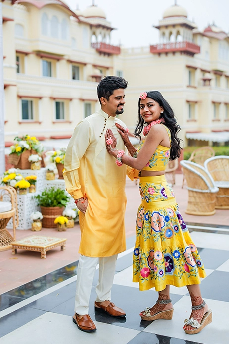 Ashna Agarwal and Vaibhav Dhandia, Jaipur