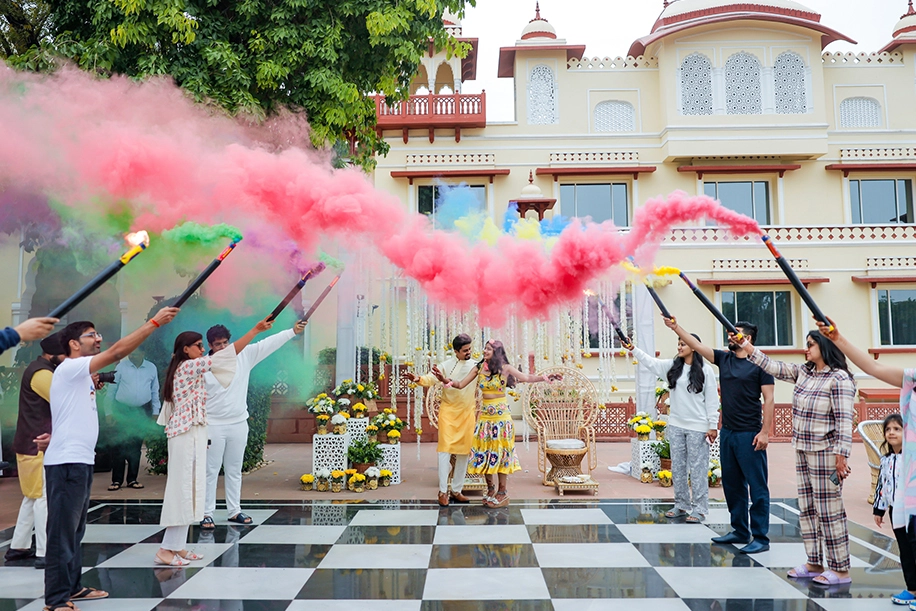 Ashna Agarwal and Vaibhav Dhandia, Jaipur