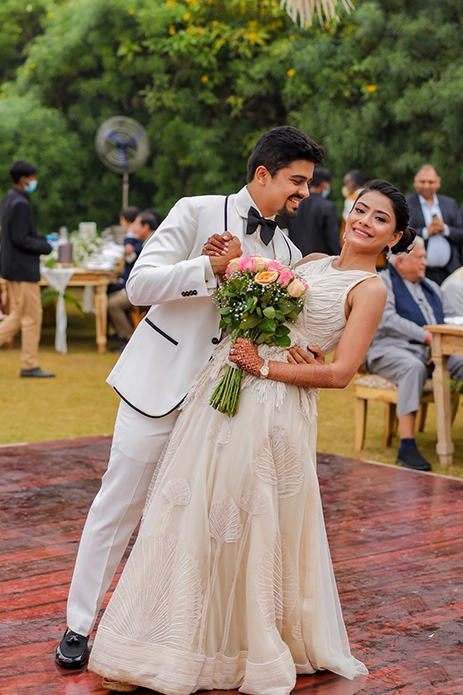 Ashna Agarwal and Vaibhav Dhandia, Jaipur