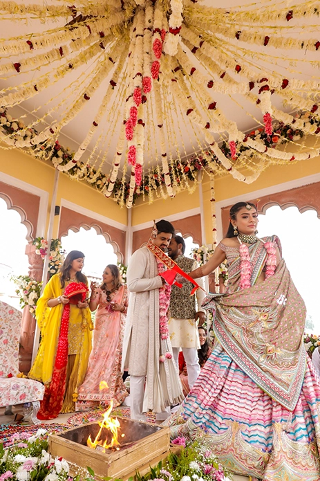 Ashna Agarwal and Vaibhav Dhandia, Jaipur