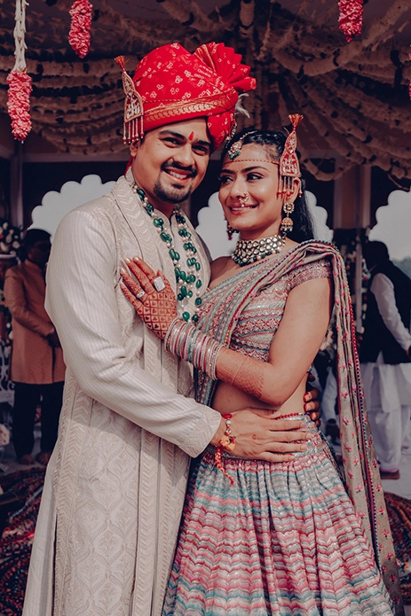 Ashna Agarwal and Vaibhav Dhandia, Jaipur