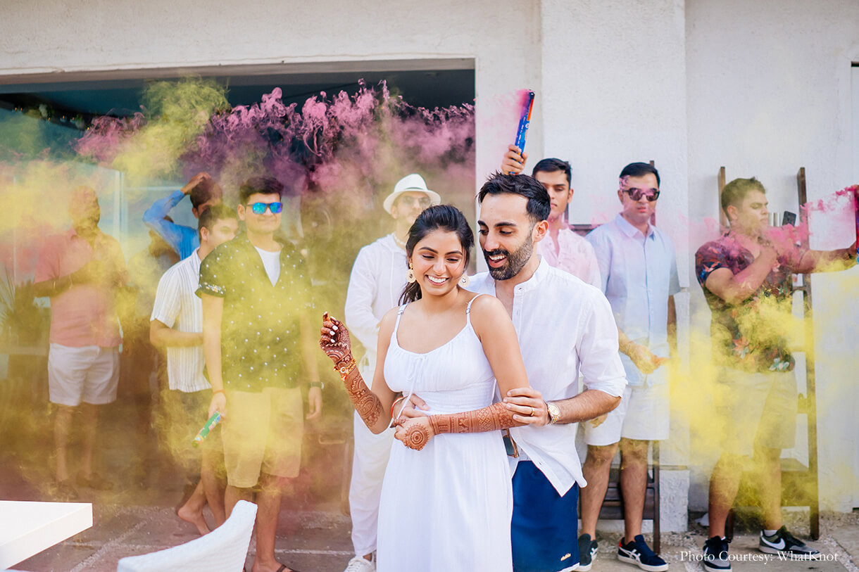 Avni and Roshan, The Mansion House, Alibaug