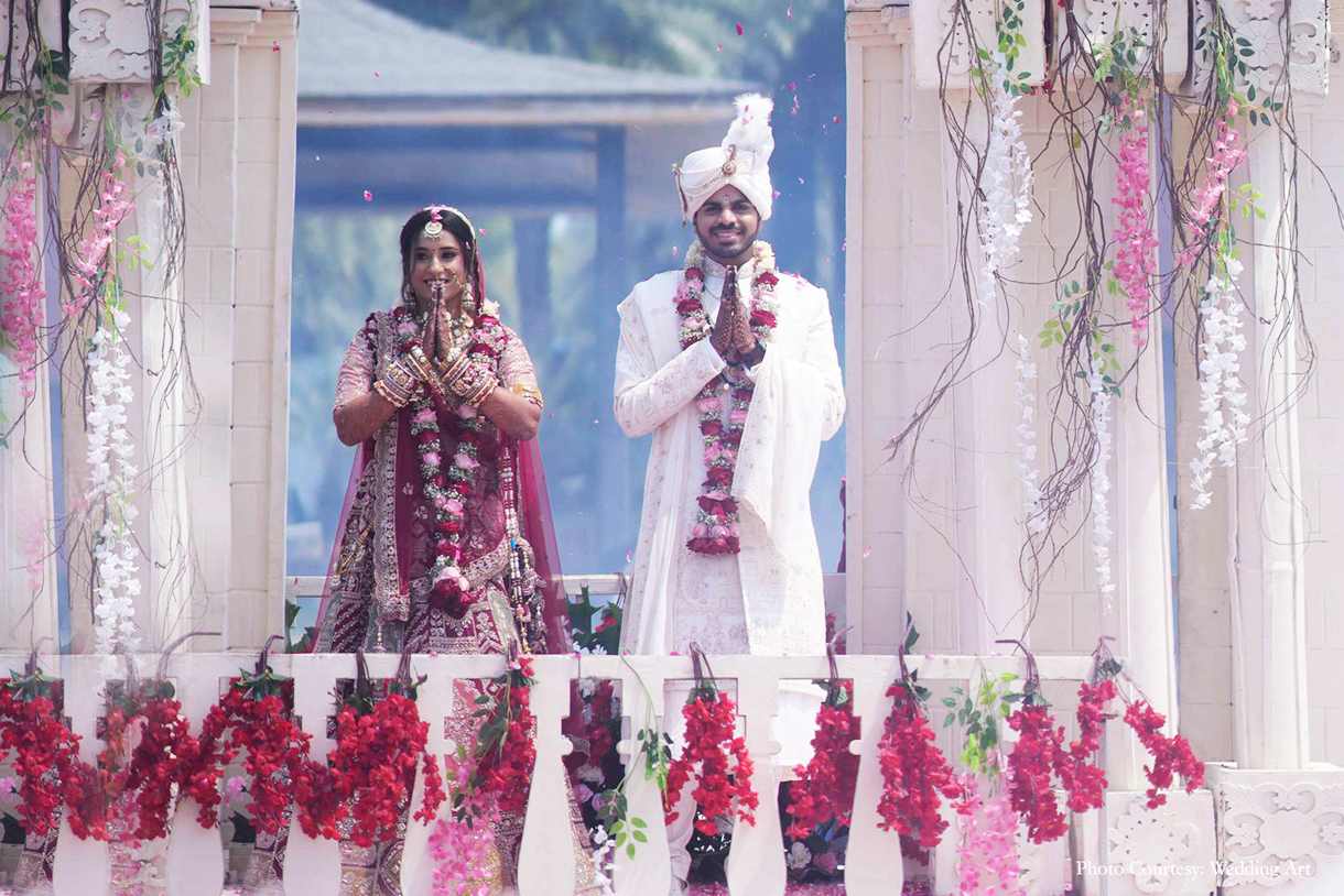 Ayushi Singhvi and Sahil Mehta, Mumbai