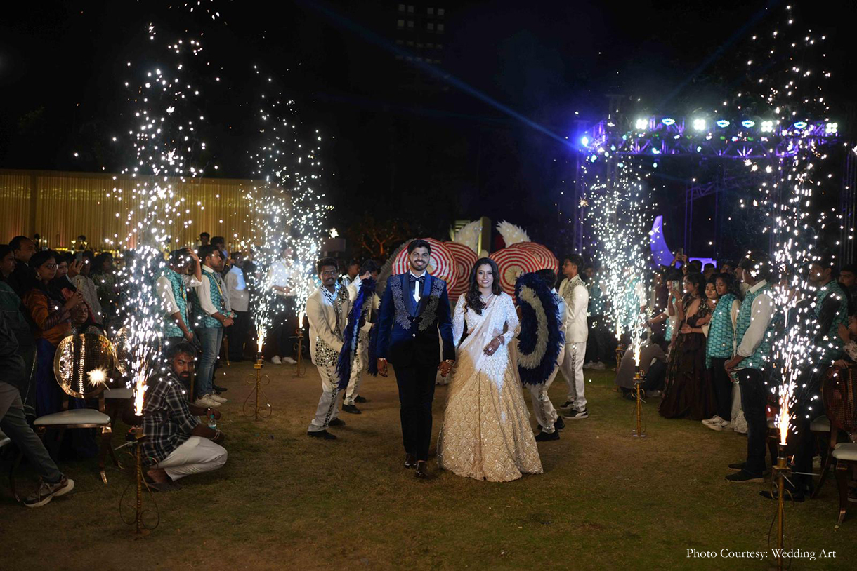 Ayushi Singhvi and Sahil Mehta, Mumbai