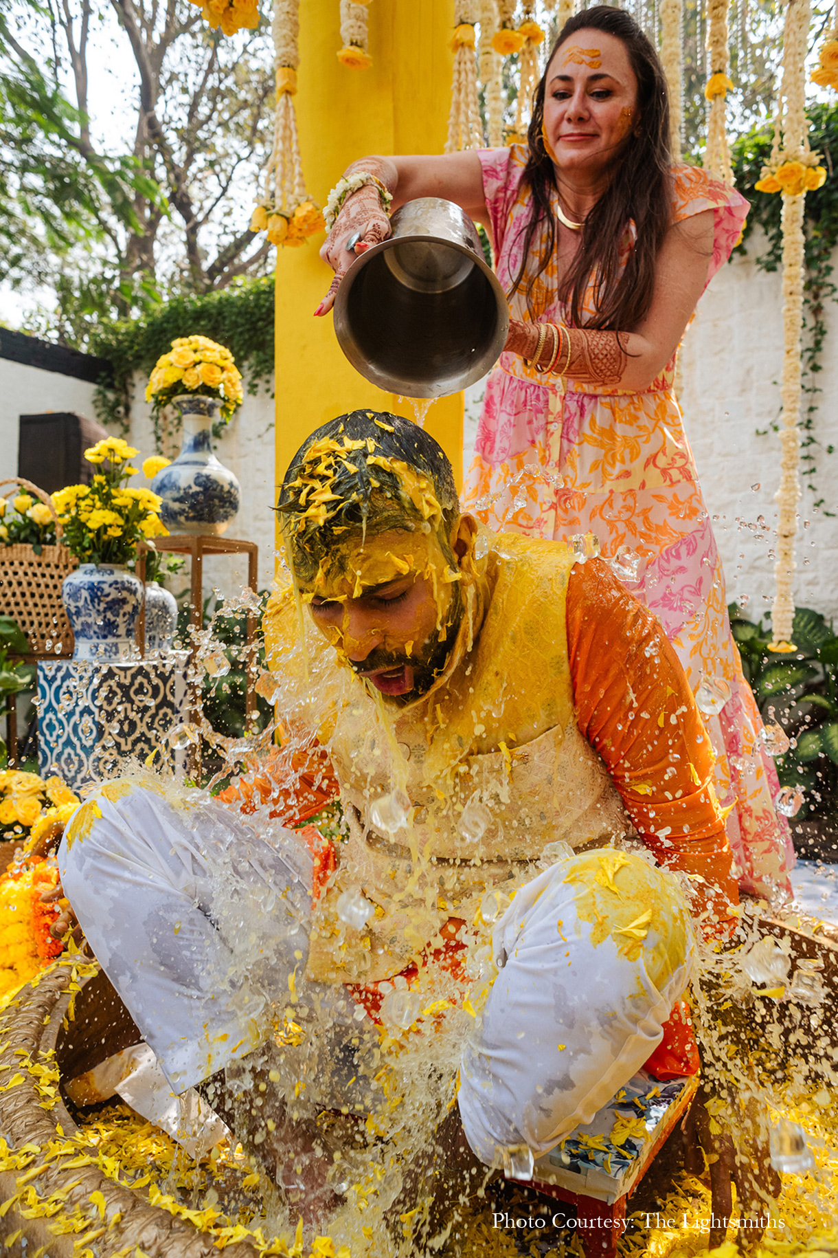 Catherine and Pratik, Mumbai