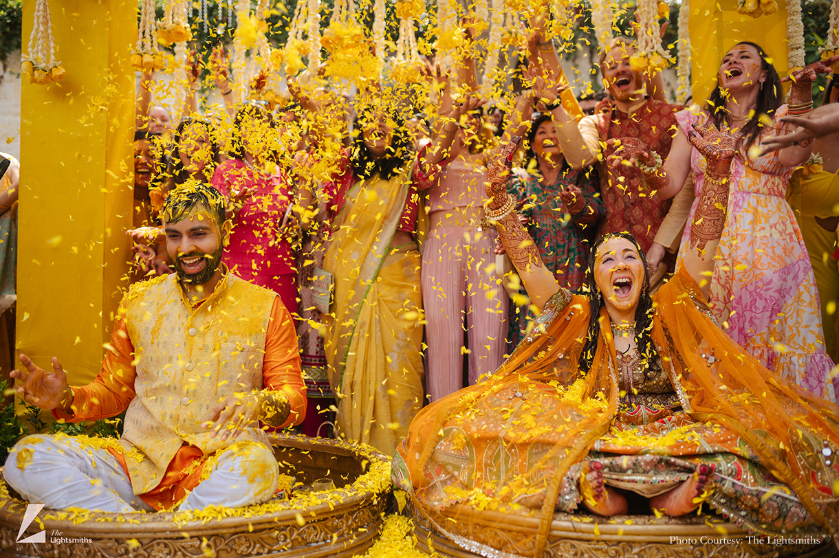 Catherine and Pratik, Mumbai