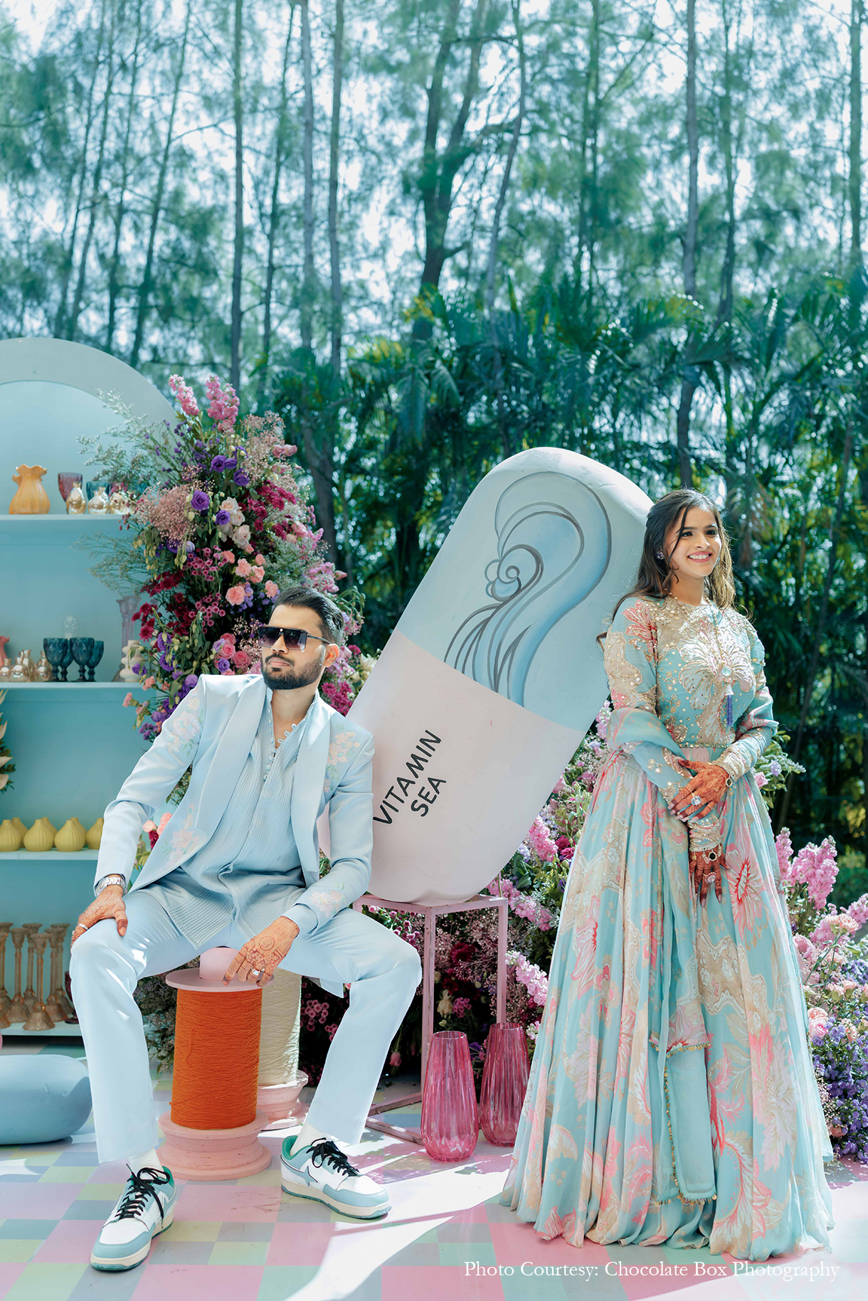 Darshini and Sourabh, Mamallapuram