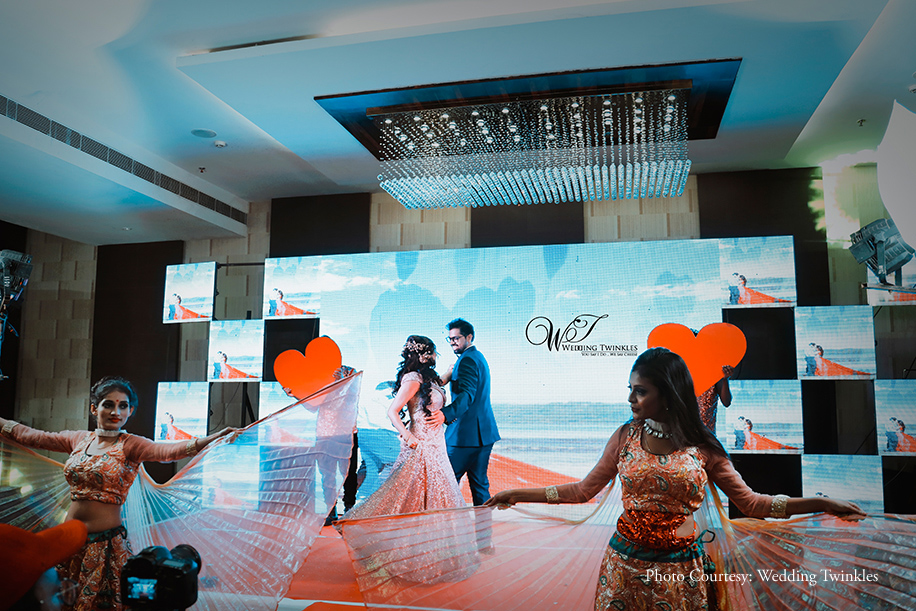 Bride & Groom Sangeet Performance