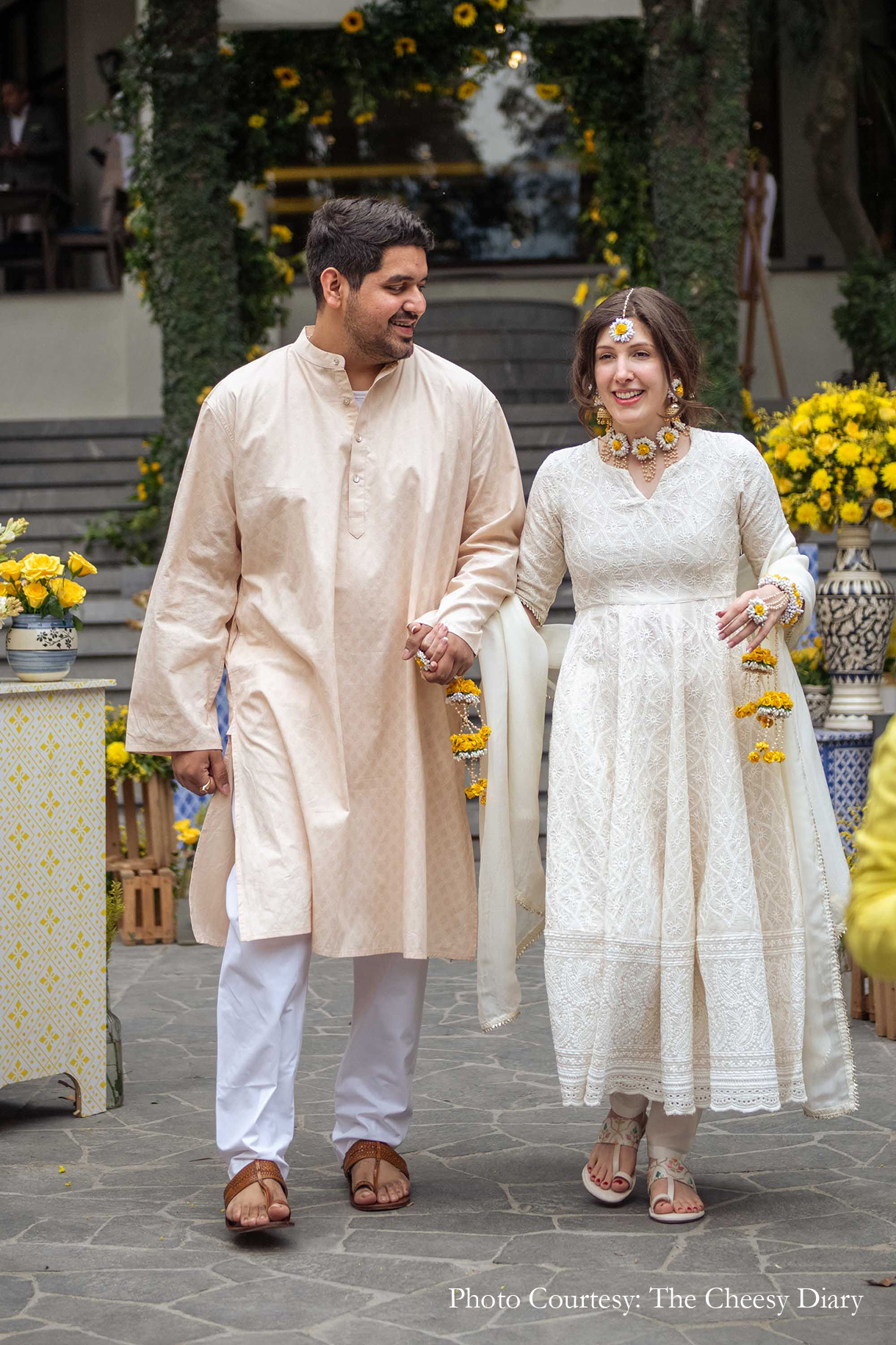 Erika Farina and Aviraj Rathi, Rishikesh