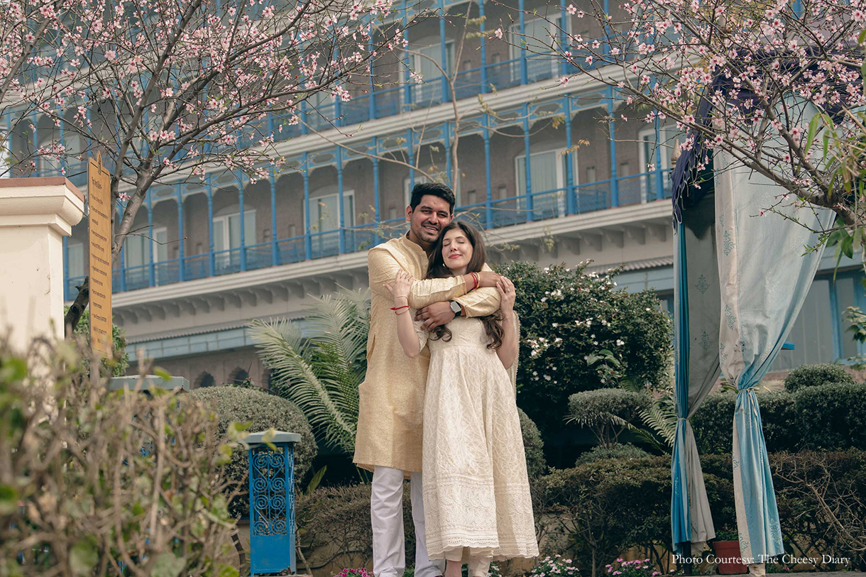 Erika Farina and Aviraj Rathi, Rishikesh