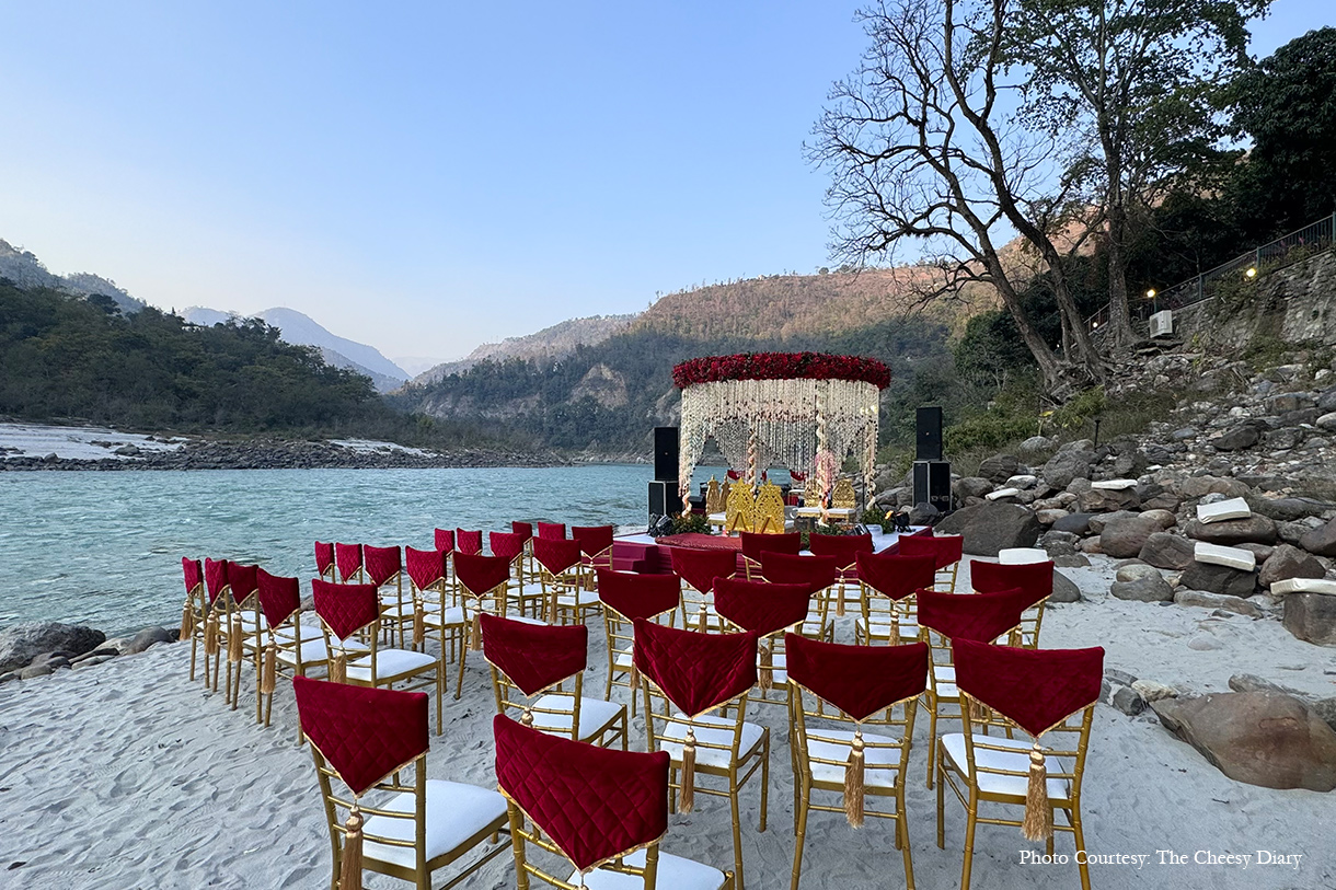 Erika Farina and Aviraj Rathi, Rishikesh