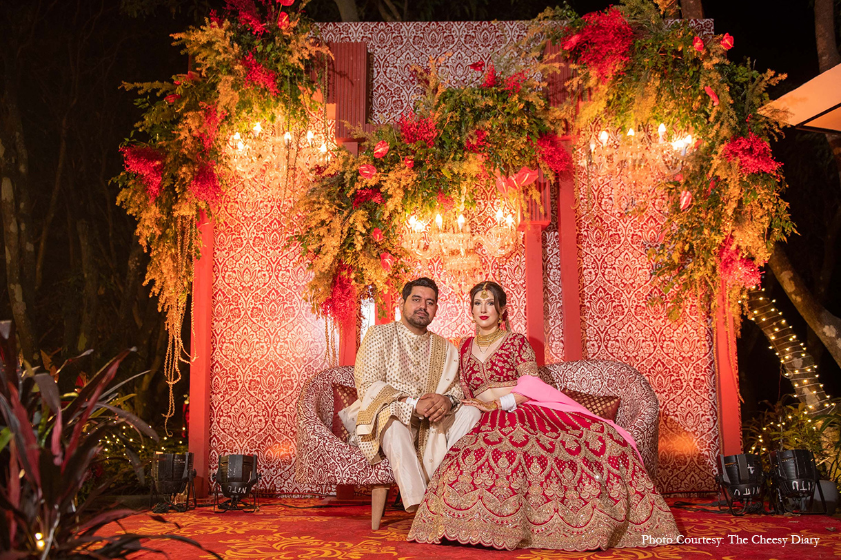 Erika Farina and Aviraj Rathi, Rishikesh