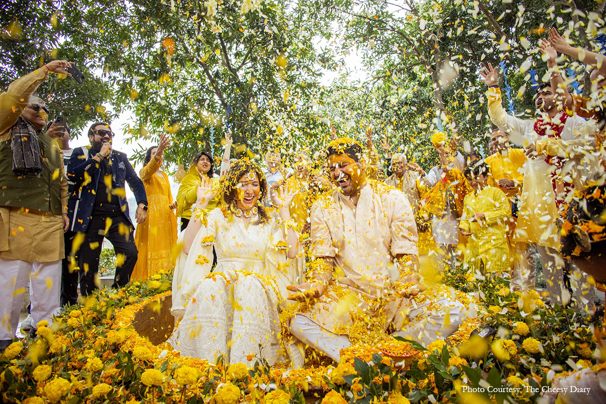 Erika Farina and Aviraj Rathi, Rishikesh