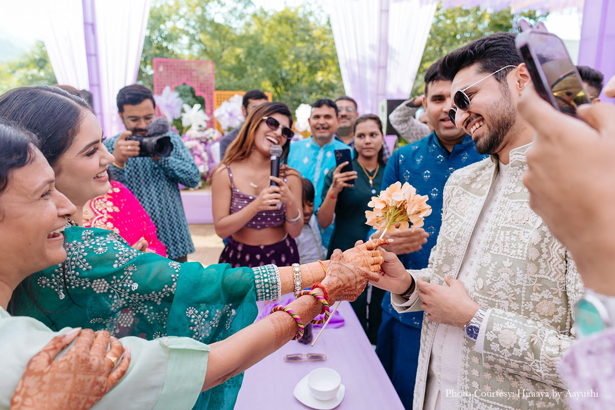 Feny Gadhia and Siddharth Singh, Udaipur