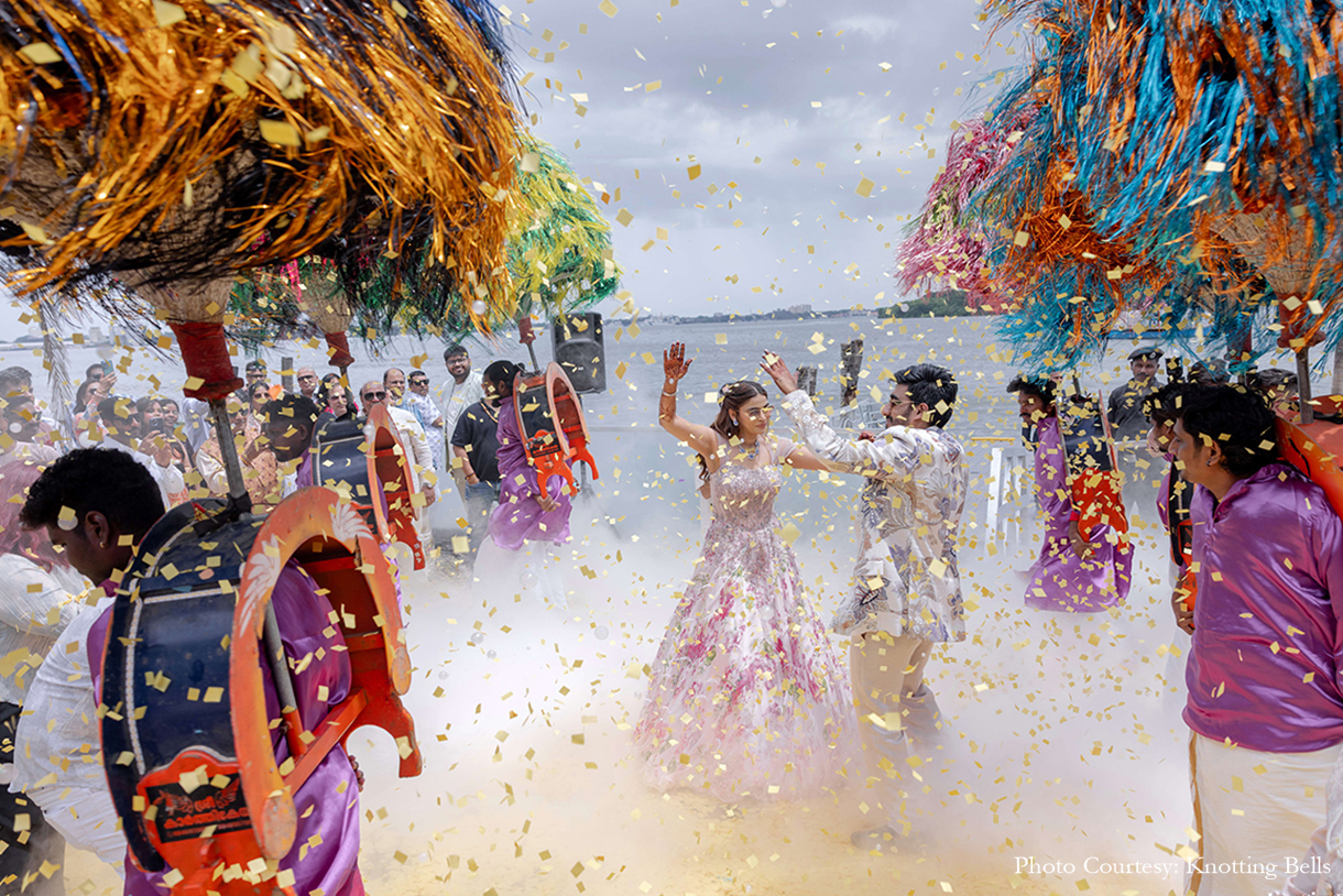 Hinal and Yash, Grand Hyatt Kochi Bolgatty