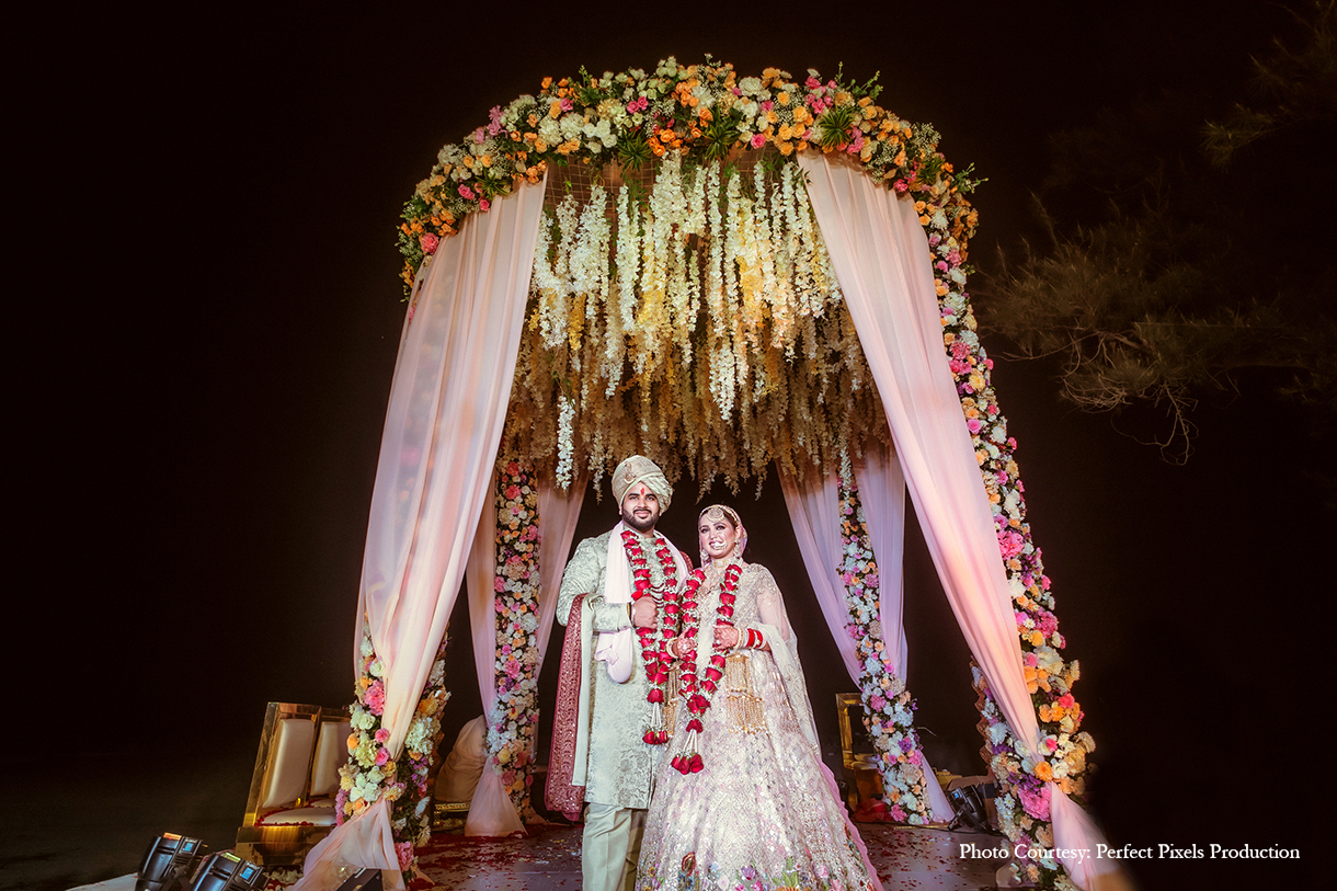 Ishita Dahuja and Rhythm Malhotra, Goa