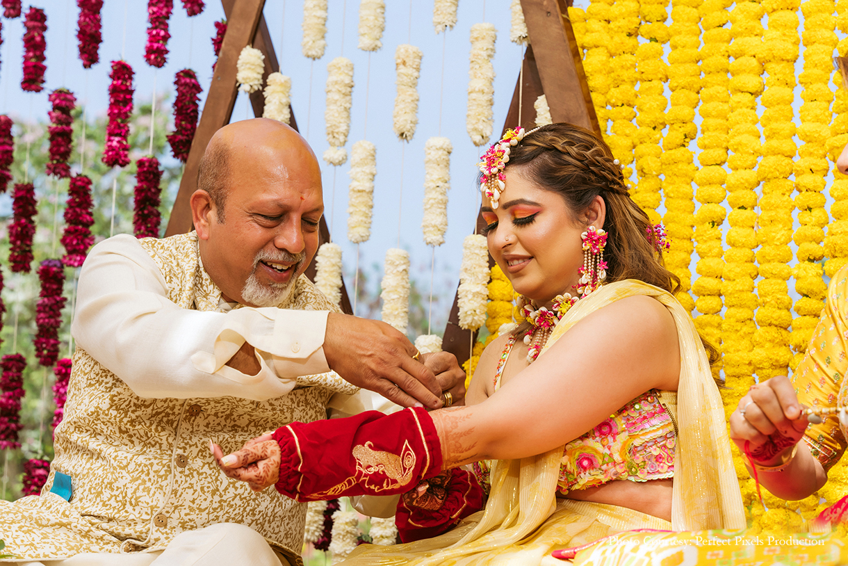 Ishita Dahuja and Rhythm Malhotra, Goa